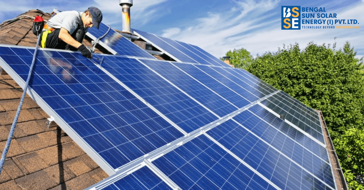 What is the best suitable position for fixing solar panels at your building?