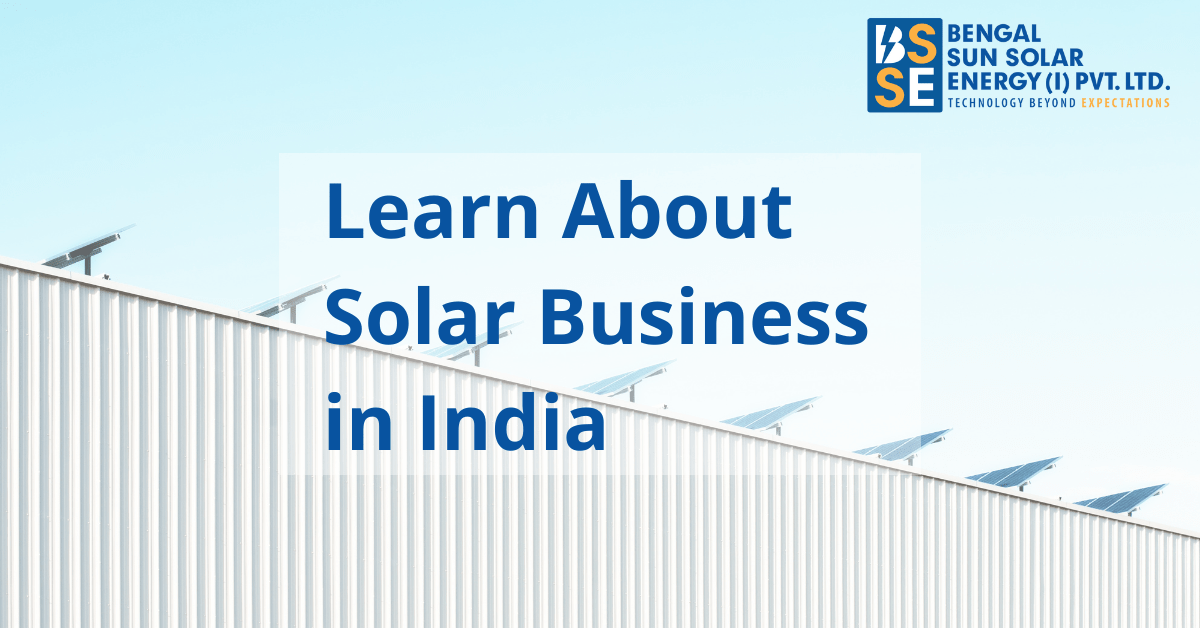 How can the solar panel business be an attractive business initiative in recent times?